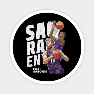 Domantas Sabonis & De'Aaron Fox Sacramento Duo Magnet